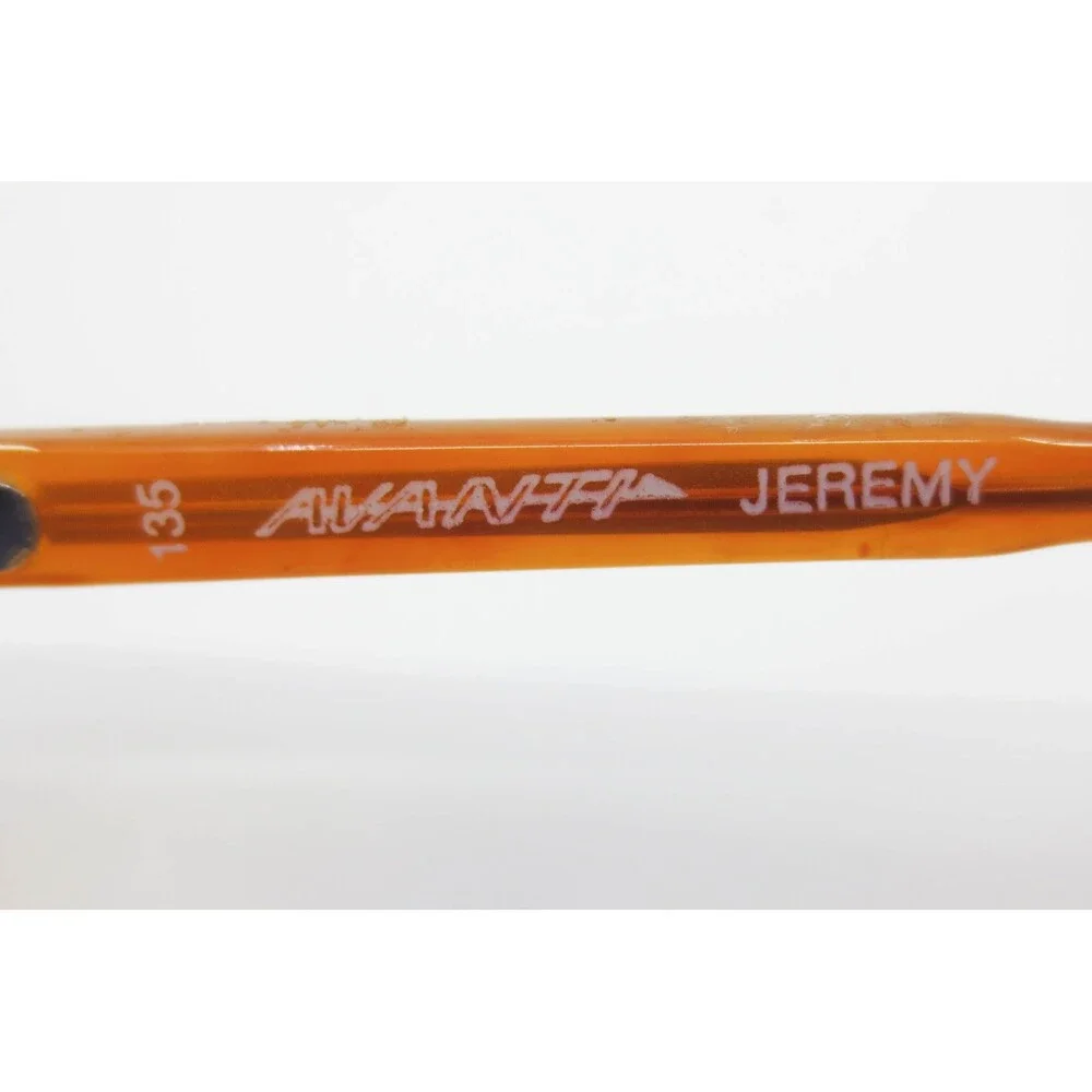 Avanti Jeremy Aviator Sunglasses Orange Marble Frame Italy 56 16 135 35169